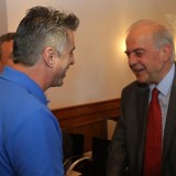 Ο Δήμαρχος Ηρακλείου καλωσόρισε τους Πρωταθλητές Ευρώπης του 2004 και τους θρύλους της Ίντερ