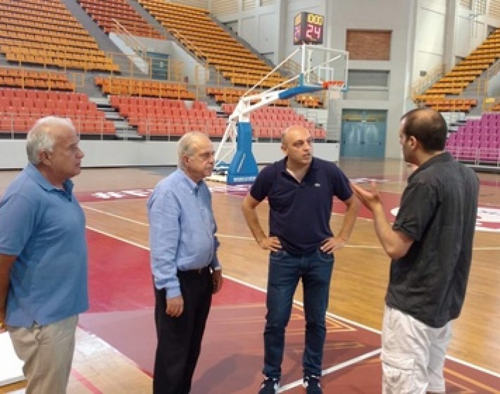 Πανέτοιμο το Νέο Κλειστό Γυμναστήριο Ηρακλείου για το Ευρωμπάσκετ Νέων Ανδρών